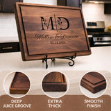 Personalized Cutting Board and Display Stand