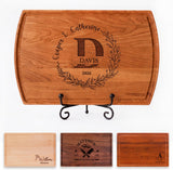 Personalized Cutting Board and Display Stand