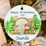 ORN014.BABY Round Ornament