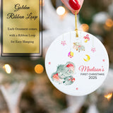 ORN017.BABY Sleep Newborn Ornaments boy/girl