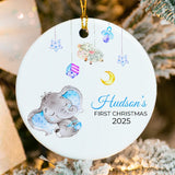 ORN017.BABY Sleep Newborn Ornaments boy/girl