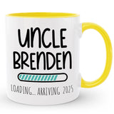 Personalized New Uncle Gift, Uncle to Be Pregnancy Announcement Mug