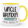 Personalized New Uncle Gift, Uncle to Be Pregnancy Announcement Mug