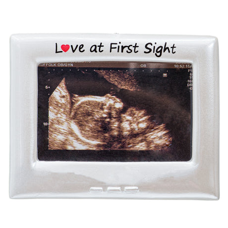 Personalized Ultrasound Christmas Ornament / Picture Frame