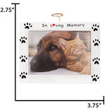Personalized Pet Memorial Picture Frame Christmas Ornament