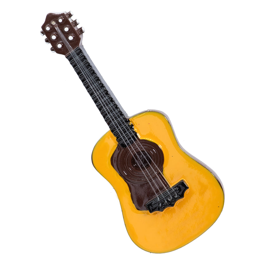 Personalized Acoustic Guitar Music Christmas Ornament