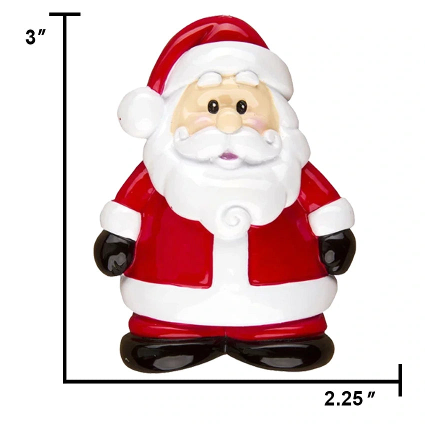 Personalized Santa Ornament for Christmas Tree