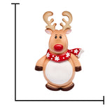Personalized Red Nosed Reindeer Christmas Ornament