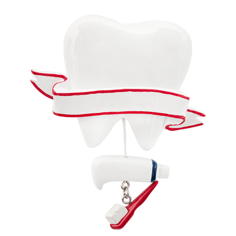 Personalized Dentist Christmas Ornament