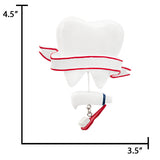 Personalized Dentist Christmas Ornament