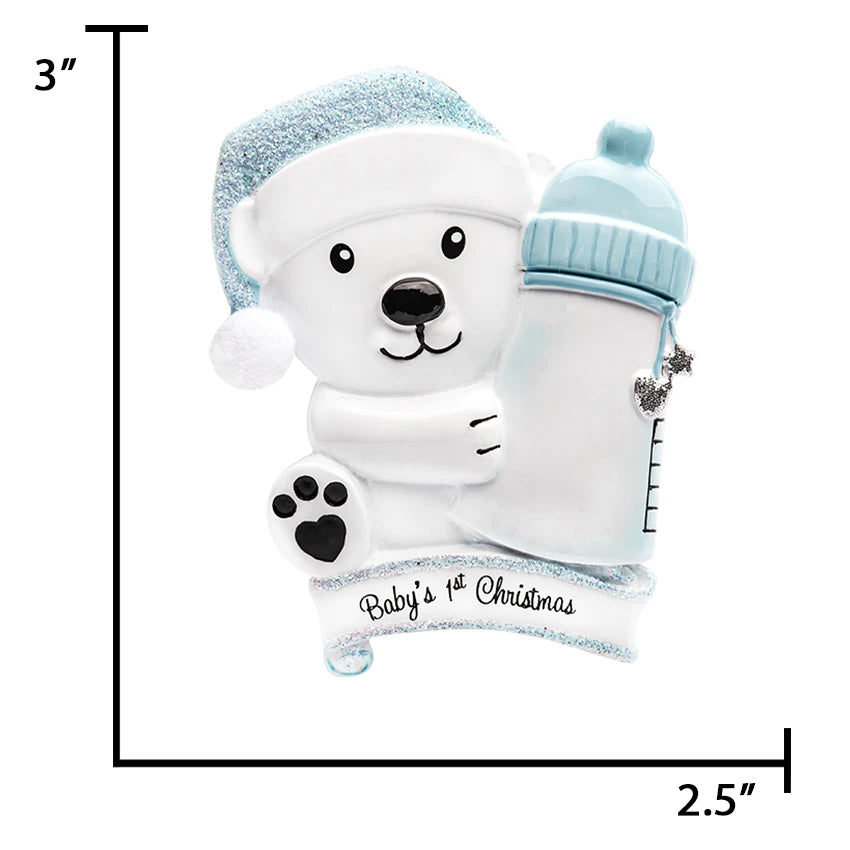 Image showing dimensions and measurements of the ornament.