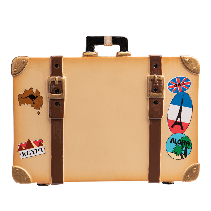 Personalized Travel Trunk Christmas Ornament