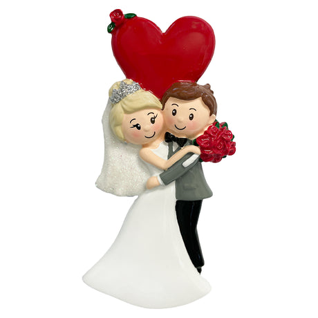 Personalized Our First Christmas Married Ornament 2025