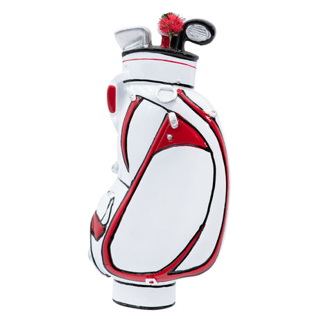 Personalized Golf Bag and Irons Christmas Ornament