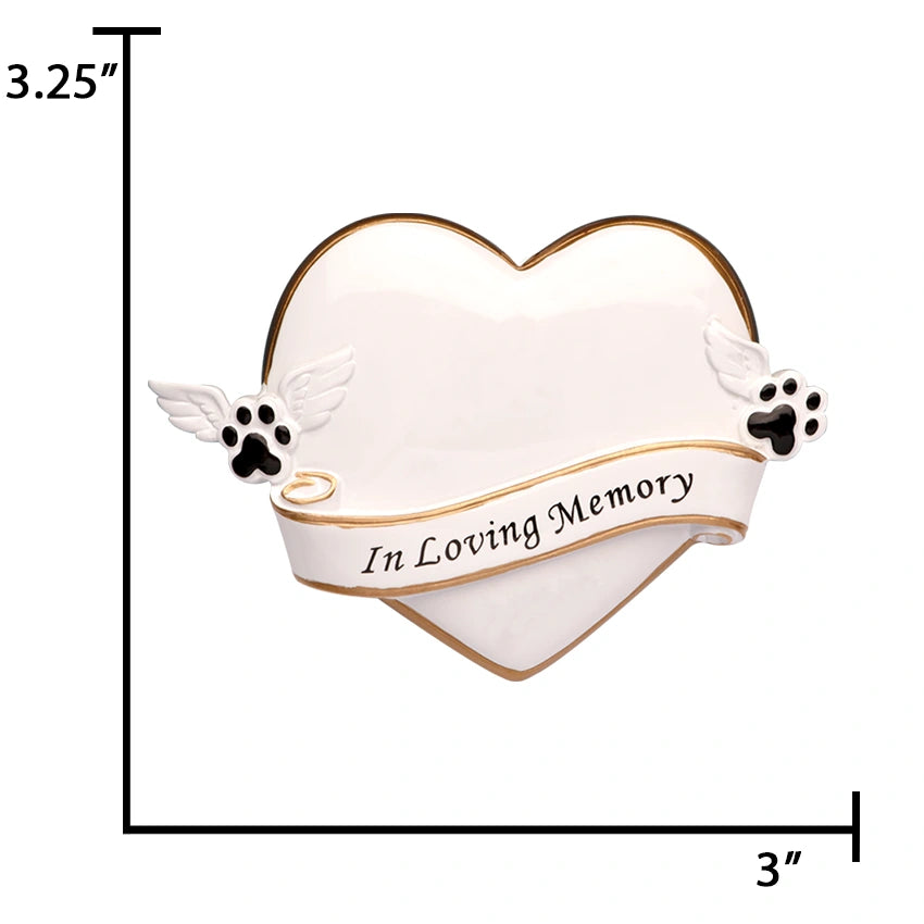 Personalized Pet Memorial Christmas Ornament - Dog Cat Sympathy Gift