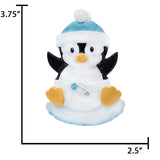 Personalized Baby Boy Penguin Ornament - Baby's First Christmas Gift