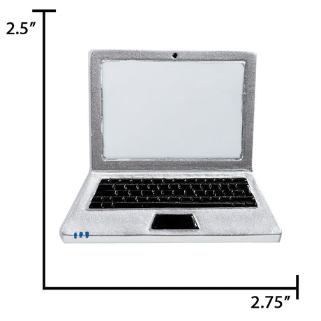 Personalized Laptop Christmas Ornament