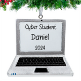 Personalized Laptop Christmas Ornament