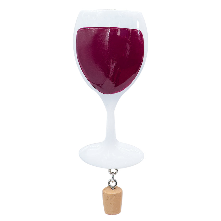Personalized Wine Christmas Ornament