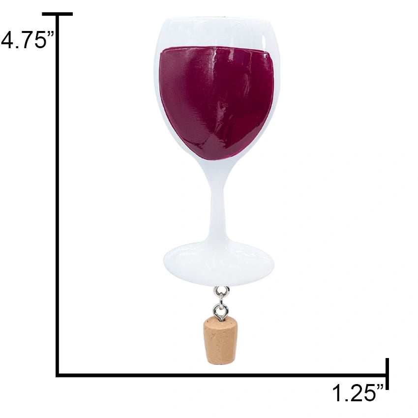 Personalized Wine Christmas Ornament