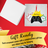 Personalized Gamepad #1 Gamer Christmas Ornament