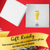 Personalized Beer Christmas Ornament