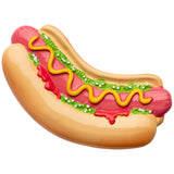 Personalized Hot Dog Christmas Ornament
