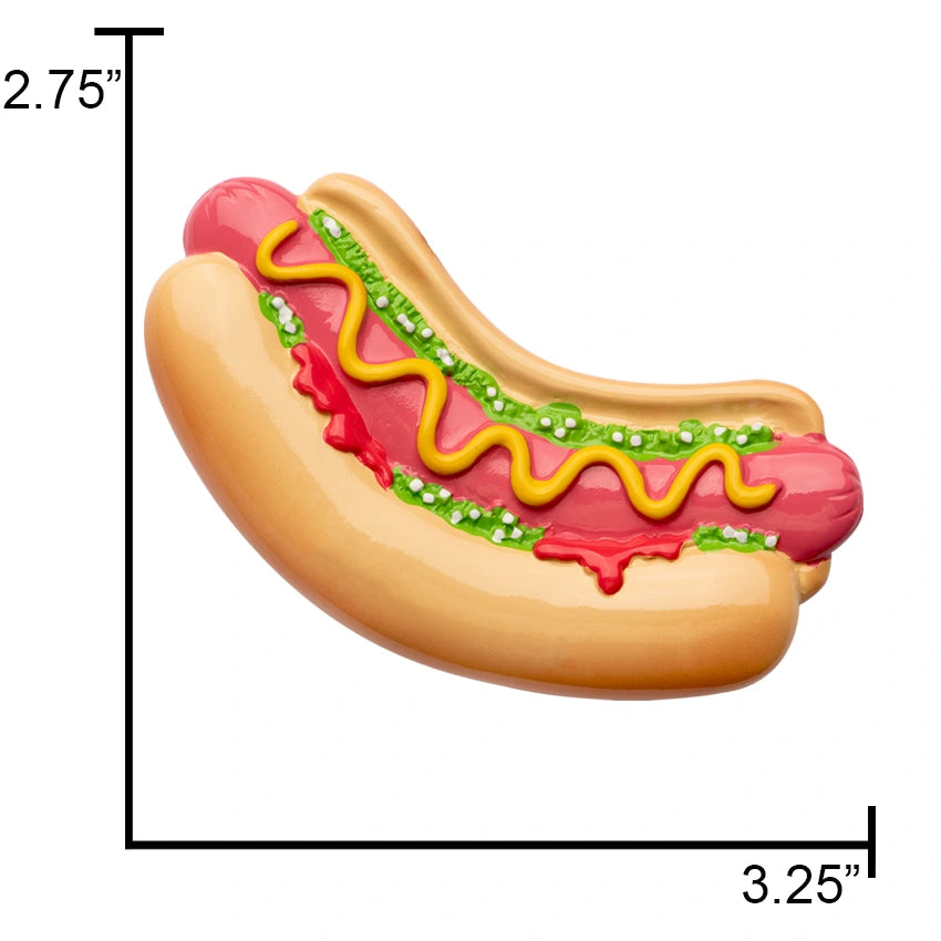 Personalized Hot Dog Christmas Ornament