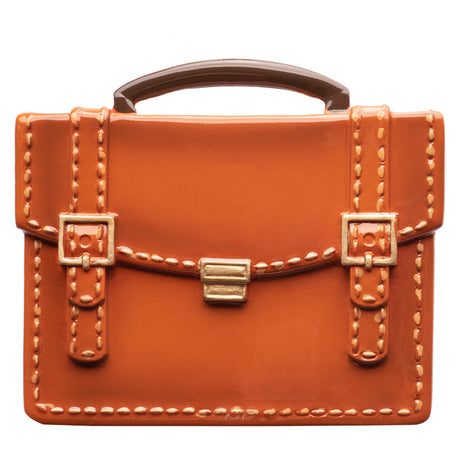 Personalized Briefcase Christmas Ornament - Lether Bag