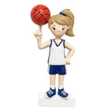 Custom Basketball Girl Christmas Ornament