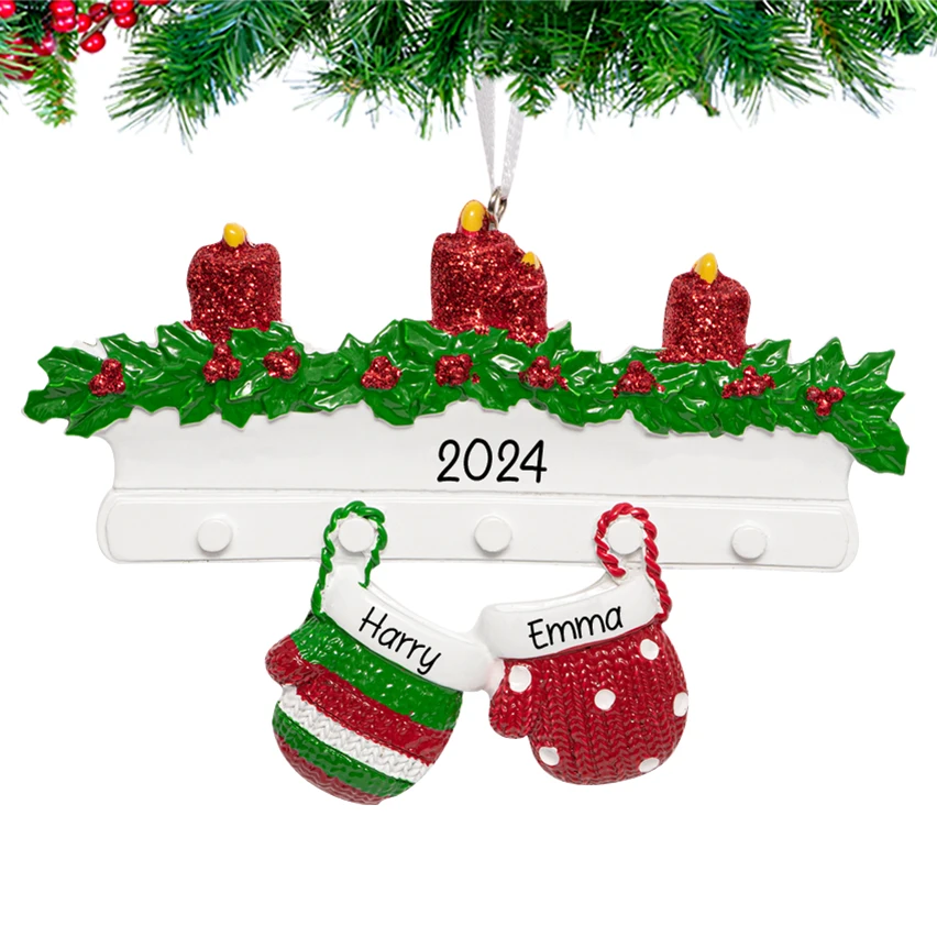 Personalized Couple Christmas Ornament - Our First Christmas Together Gift