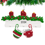 Personalized Couple Christmas Ornament - Our First Christmas Together Gift