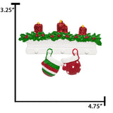 Personalized Couple Christmas Ornament - Our First Christmas Together Gift