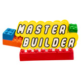 Personalized Master Builder Christmas Ornament