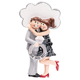 Personalized Our First Christmas Engaged Ornament - She Said Yes Ring