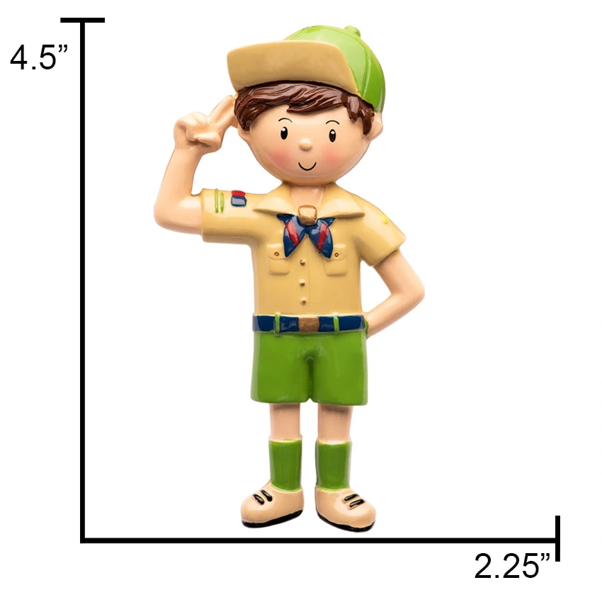 Personalized Boy Scout Christmas Ornament