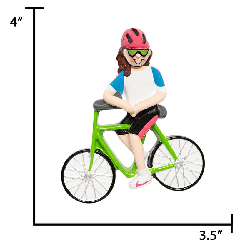 Personalized Bicycle Christmas Ornament 2025