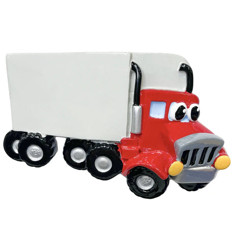 Personalized Truck Christmas Ornament