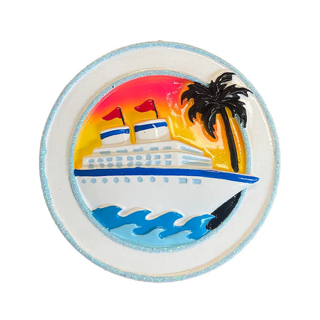 Personalized Cruise Ship Christmas Ornament