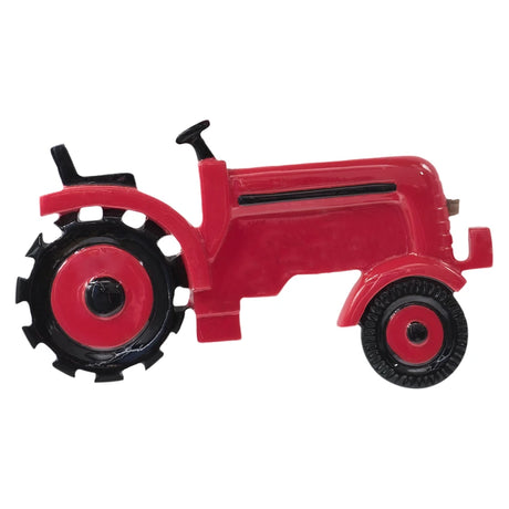 Personalized Tractor Christmas Ornament - Green Farm Vehicle
