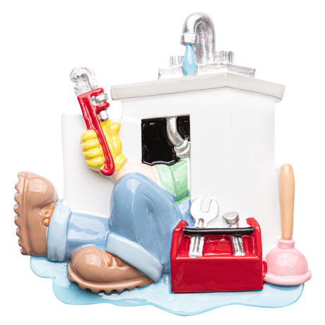 Plumber Christmas Ornament Personalized Keepsake