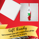 Personalized Surfboard Christmas Ornament