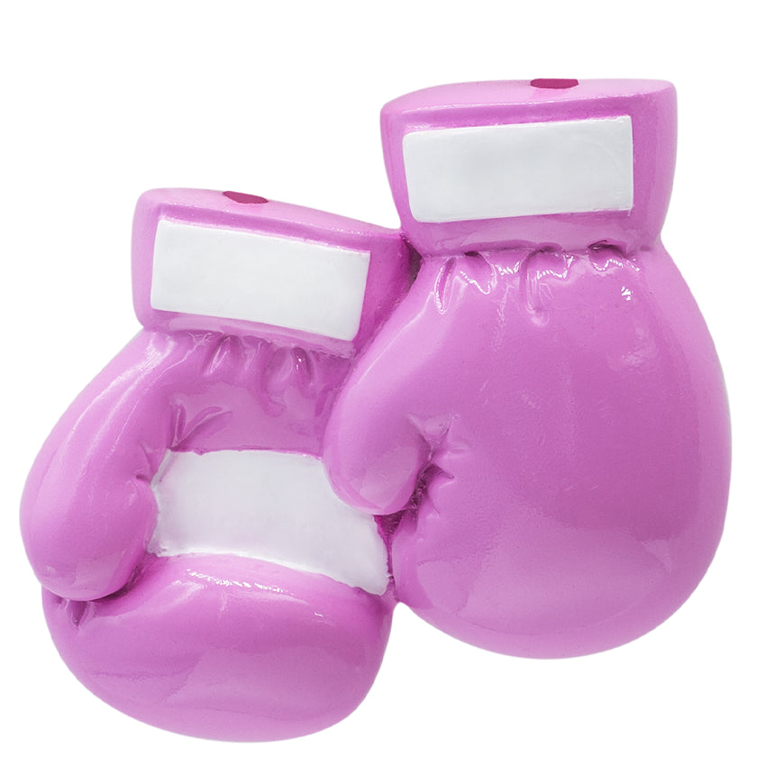 Personalized Pink Boxing Gloves Christmas Ornament 2025