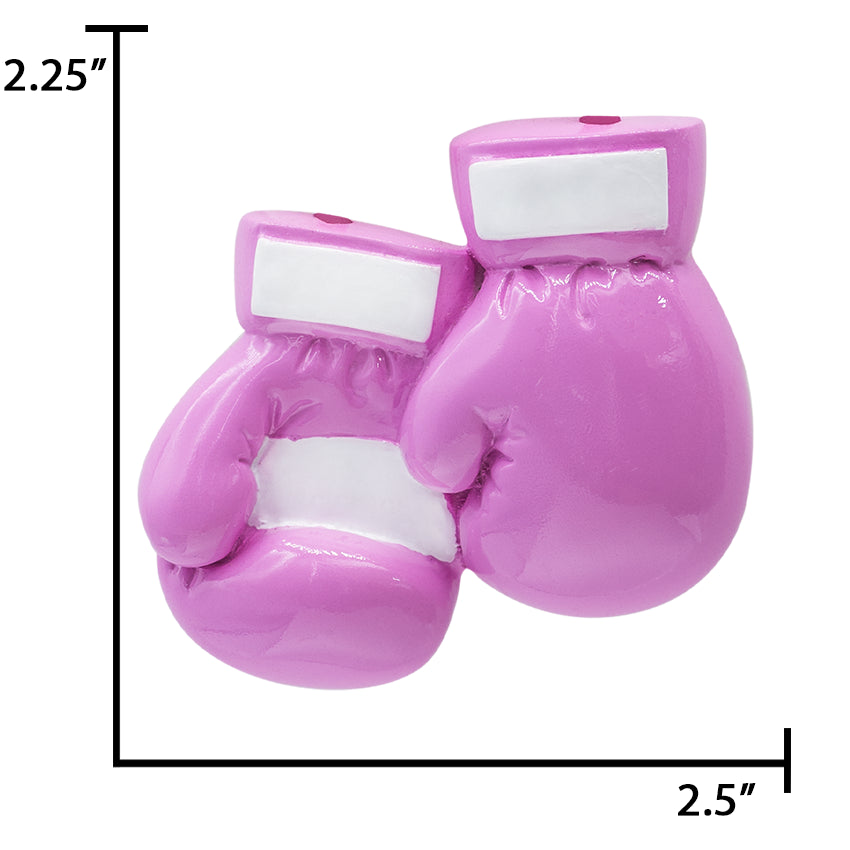 Personalized Pink Boxing Gloves Christmas Ornament 2025