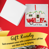 Personalized RV Christmas Camper Ornament