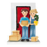 Personalized Moving in Couple Christmas Ornament
