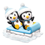 Personalized Twin Boys First Christmas Ornament