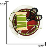 Personalized Sewing Christmas Ornament - Gift to Tailor