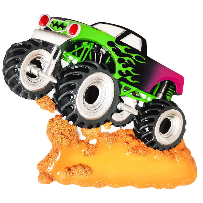 Monster Truck Christmas Ornament