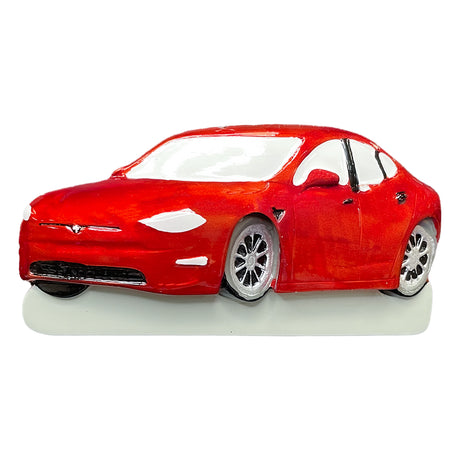 Personalized Car Christmas Ornament - Electric Car